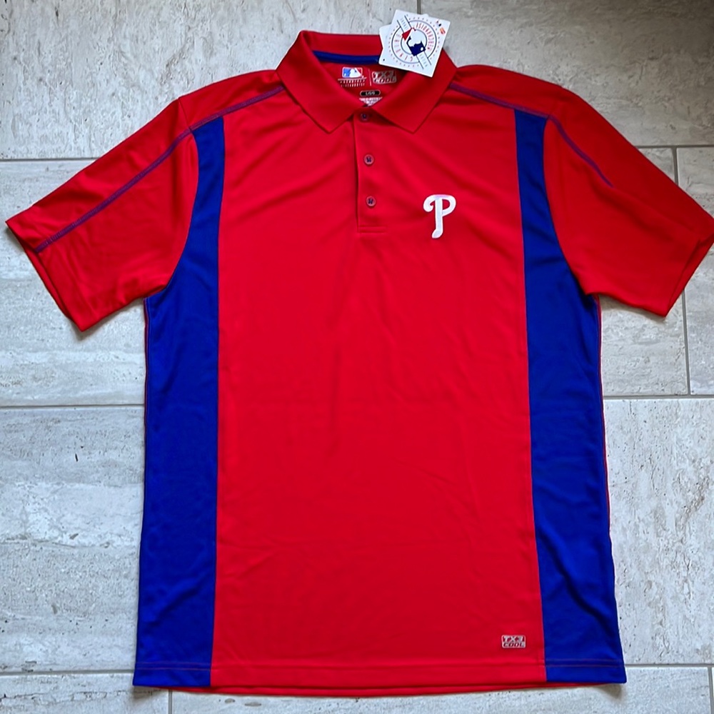 Philadelphia Phillies red/blue polo